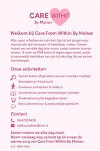 Warme & persoonlijke zorg aan huis – PGB mogelijk