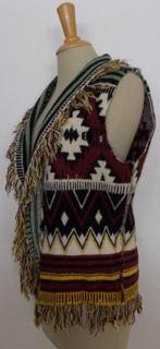 Apart print knitwear gilet/vest van Tramontana! M, Verzenden, Zo goed als nieuw, Maat 38/40 (M), Bruin