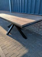 Prachtige tafel met spinpoot, Ophalen, Zo goed als nieuw, Rechthoekig