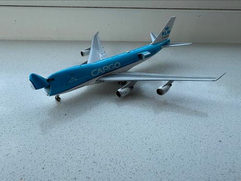 KLM Boeing 747-400 Cargo 1:400 Gemini Model, Verzamelen, Luchtvaart en Vliegtuigspotten, Zo goed als nieuw, Schaalmodel, Ophalen of Verzenden