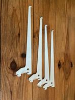 4 Plankendragers wandtailsysteem - 30cm diep, Ophalen of Verzenden, Zo goed als nieuw