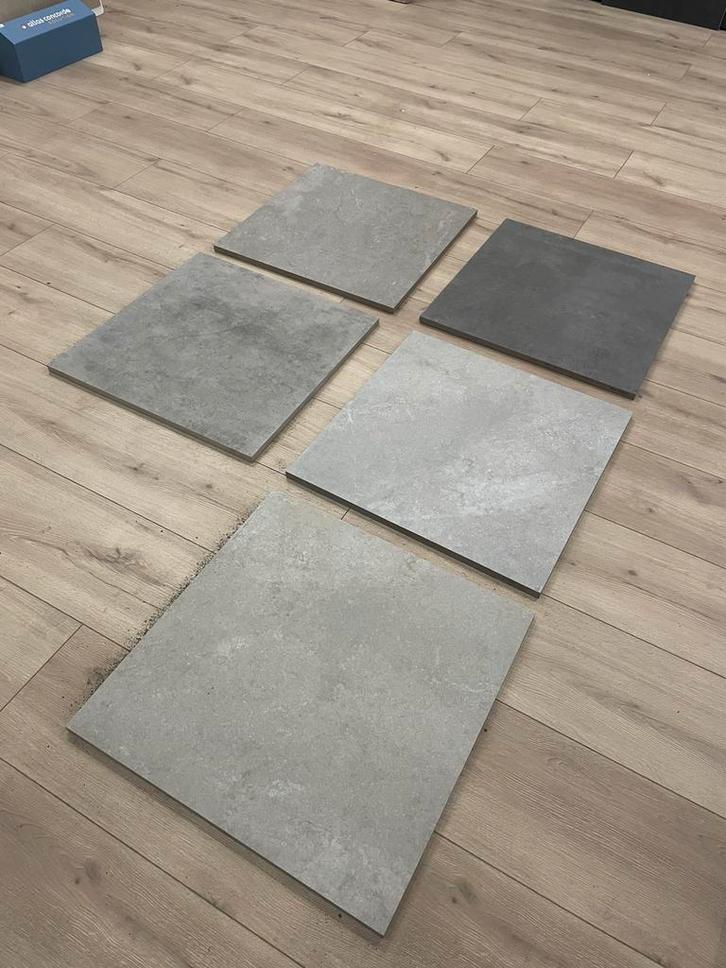 Tuintegels - 60x60 - 2 cm Actie!! GRATIS VERZENDING, Doe-het-zelf en Verbouw, Tegels, Nieuw, Wandtegels, Keramiek, 10 m² of meer