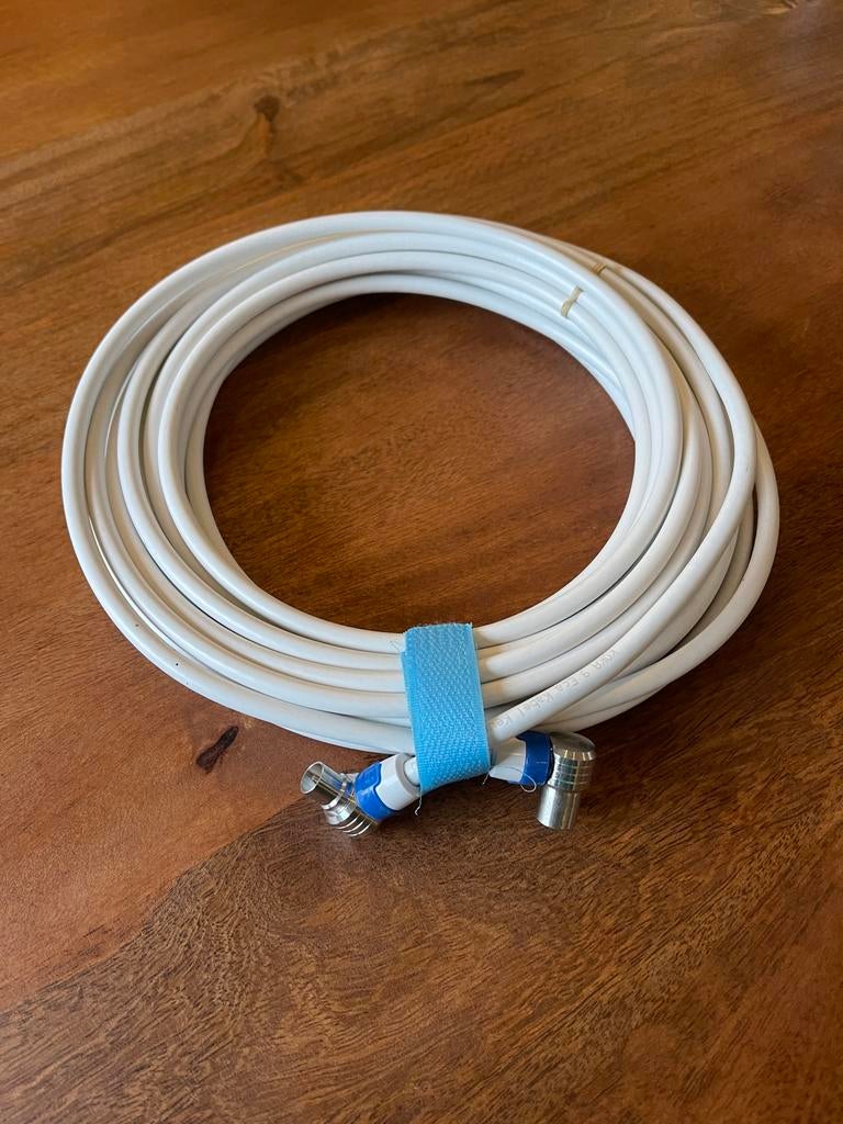 10 Meter Ziggo Coax Kabel - Gecertificeerd, Verzenden, Zo goed als nieuw, 10 meter of meer, Coaxiale kabel