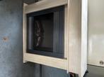 elektrische haard met marmeren schouw, Huis en Inrichting, Haarden, Ophalen, Zo goed als nieuw, Vrijstaande haard, Elektrische haard