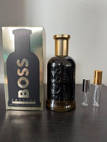 Boss Bottled Absolu Decant / Samples beschikbaar voor biedingen