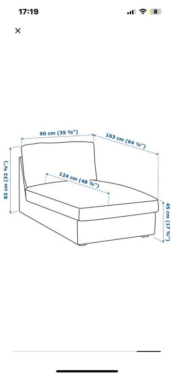 IKEA Kivik chaise longue - afbeelding 4