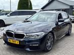 Bmw 5-serie Touring 520D M-Pakket 2018 NL Auto, Auto's, BMW, Automaat, Achterwielaandrijving, 2000 kg, Zwart