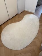 Stijlvol organisch off-white vloerkleed – 140x240 cm, Ophalen, 200 cm of meer, Zo goed als nieuw, Crème