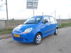 Chevrolet Matiz 0.8 Automaat 2005 Blauw Loop of Sloop, Stof, Elektrische ramen, Matiz, Blauw