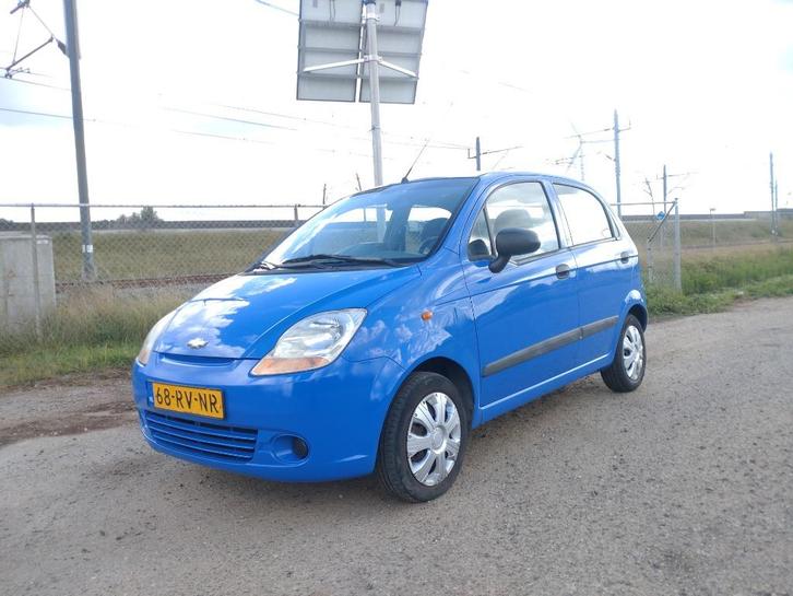 Chevrolet Matiz 0.8 Automaat 2005 Blauw Loop of Sloop, Auto's, Chevrolet, Bedrijf, Matiz, ABS, Airbags, Centrale vergrendeling