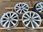 21" BMW 5 6 SERIE F10 F11 F12 F12 E60 "BREEDSET" BMW/TESLA, Auto-onderdelen, Banden en Velgen, Ophalen, 21 inch, Zomerbanden, Velg(en)