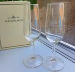 2 Stuks Vintage Moët & Chandon Champagne Glazen, Ophalen of Verzenden, Zo goed als nieuw, Bierglas