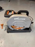 Evolution R355CPS Afkortzaag metaal, Evolution, Gebruikt, 70 mm of meer, Ophalen of Verzenden