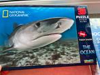 3D puzzle Tiger Shark. National Geographic. The Ocean series, Ophalen of Verzenden, 500 t/m 1500 stukjes, Zo goed als nieuw, Rubik's of 3D-puzzel