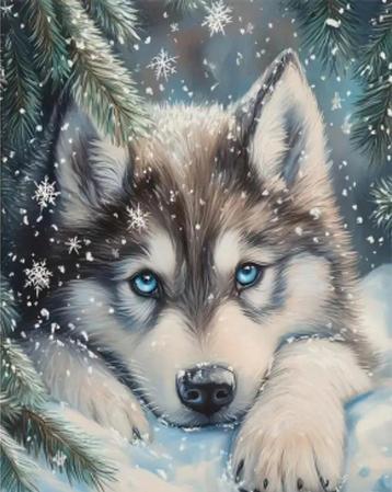 Diamond Painting 30x40 Ronde Steentjes beschikbaar voor biedingen