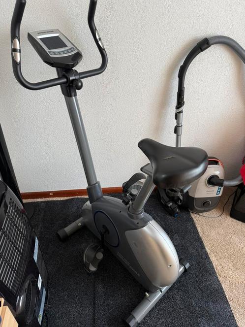 Slim line power peak hometrainer (fiets)home trainer, Sport en Fitness, Fitnessapparatuur, Zo goed als nieuw, Hometrainer, Benen