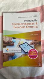 Introductie Ondernemingsplan & financieel besturing, Nieuw, Ophalen of Verzenden, A.W.W. Heezen
