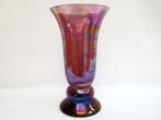 Verreries Globeleterries Doyen - Vaas - optisch geblazen, Ophalen, Gebruikt, Overige kleuren, Glas