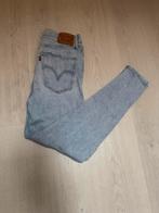 Levi's Mile High Super Skinny - Maat 28, Kleding | Dames, Spijkerbroeken en Jeans, Ophalen of Verzenden, Gedragen, Blauw, W28 - W29 (confectie 36)