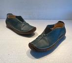 Wolky Comfort instappers / platte schoenen blauw 38, Blauw, Instappers, Ophalen of Verzenden, Zo goed als nieuw