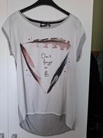 Licht doorschijnend wit met grijs shirt van Catwalk Junkie, Wit, Ophalen of Verzenden, Catwalk Junkie, Korte mouw