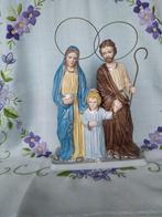 321 Beeld Heilige Familie - porselein, Verzamelen, Ophalen of Verzenden, Zo goed als nieuw, Beeld(je), Christendom | Katholiek