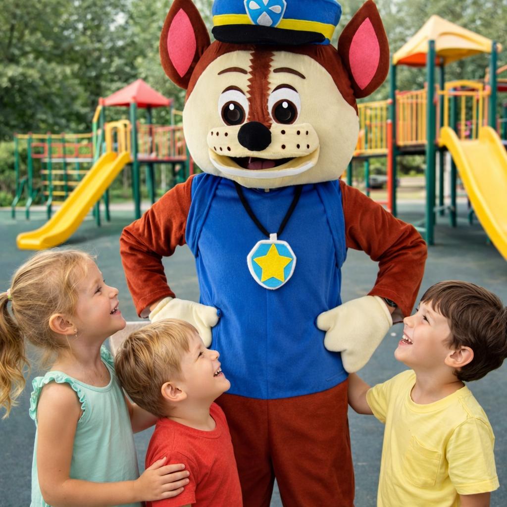 Chase mascotte huren? Paw patrol mascotte, kinderfeestje?, Hobby en Vrije tijd, Feestartikelen | Verhuur, Ophalen of Verzenden