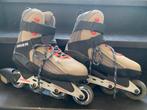 Bauer skeelers maat 44,5 in nette staat, Ophalen of Verzenden, Zo goed als nieuw, Inline skates 4 wielen, Bauer