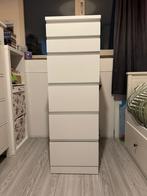 Ikea kast Malm 6 lades en spiegel, Huis en Inrichting, Kasten | Ladekasten, Ophalen, 50 tot 100 cm, Zo goed als nieuw, Minder dan 100 cm