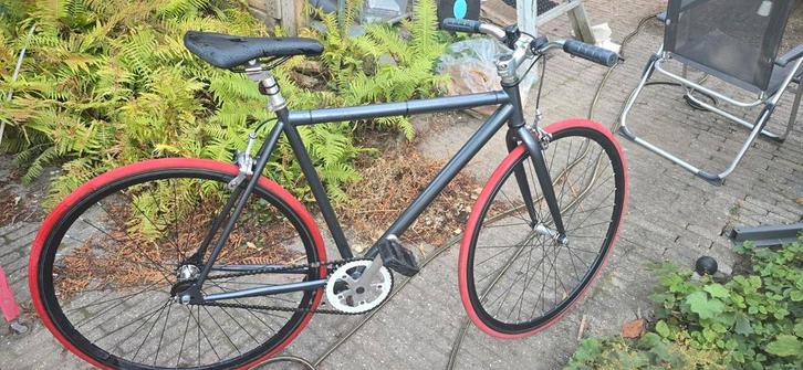 Singlespeed, fixedgear, racefiets., Fietsen en Brommers, Fietsen | Racefietsen, Gebruikt, Overige merken, Minder dan 10 versnellingen
