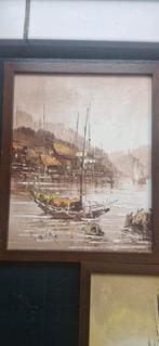 Olieverf Schilderijen - 3 Luik, Antiek en Kunst, Ophalen