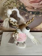 Schattig Kerst Rendier Beeldje, Info@jline.nl, Nieuw, Ophalen of Verzenden, J - line