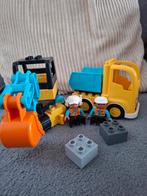 Duplo 10931 Truck&Graafmachine met rupsbanden, Kinderen en Baby's, Speelgoed | Duplo en Lego, Ophalen of Verzenden, Gebruikt, Duplo