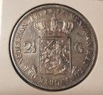 Koning willem iii rijksdaalder 1872, Ophalen of Verzenden, Koning Willem III, 2½ gulden, Losse munt