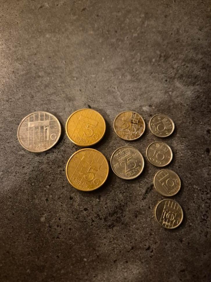 Oude Nederlandse Gulden Munten Set, Postzegels en Munten, Munten | Nederland, Koningin Beatrix, Ophalen of Verzenden
