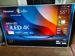 Hisense 55 inch TV, 50 Hz, Nieuw, 100 cm of meer, 4k (UHD)