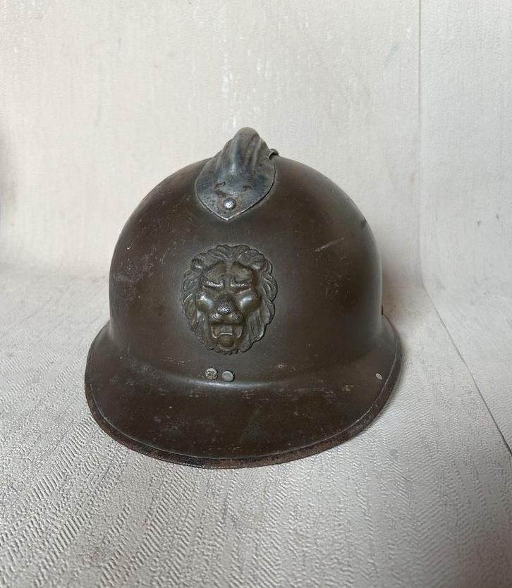 wo2 - Belgische helm - model Adrian, Verzamelen, Militaria | Tweede Wereldoorlog, Landmacht, Helm of Baret, Overige gebieden, Ophalen of Verzenden