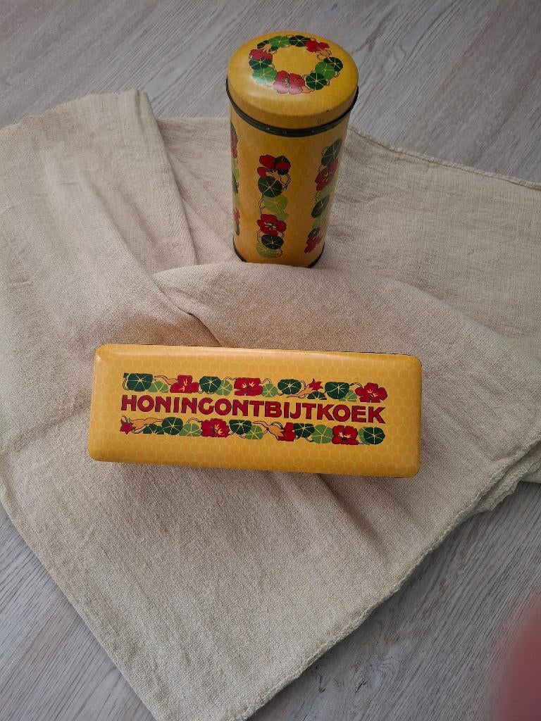 Verkade blikken voor beschuit en ontbijtkoek, Verzamelen, Verzenden, Gebruikt, Beschuit, Verkade