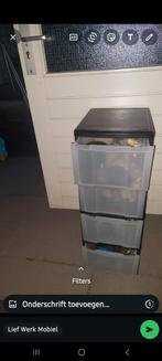 Opbergbox met lades, Ophalen of Verzenden, Zo goed als nieuw