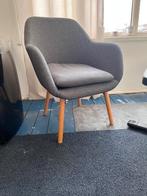 Grijze fauteuil Udsbjerg, Huis en Inrichting, Fauteuils, Ophalen, Gebruikt, 75 tot 100 cm, Stof