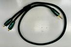 AudioQuest Evergreen 3.5mm-RCA - 0,6meter, Verzenden, Zo goed als nieuw, Minder dan 2 meter, Interlink-kabel