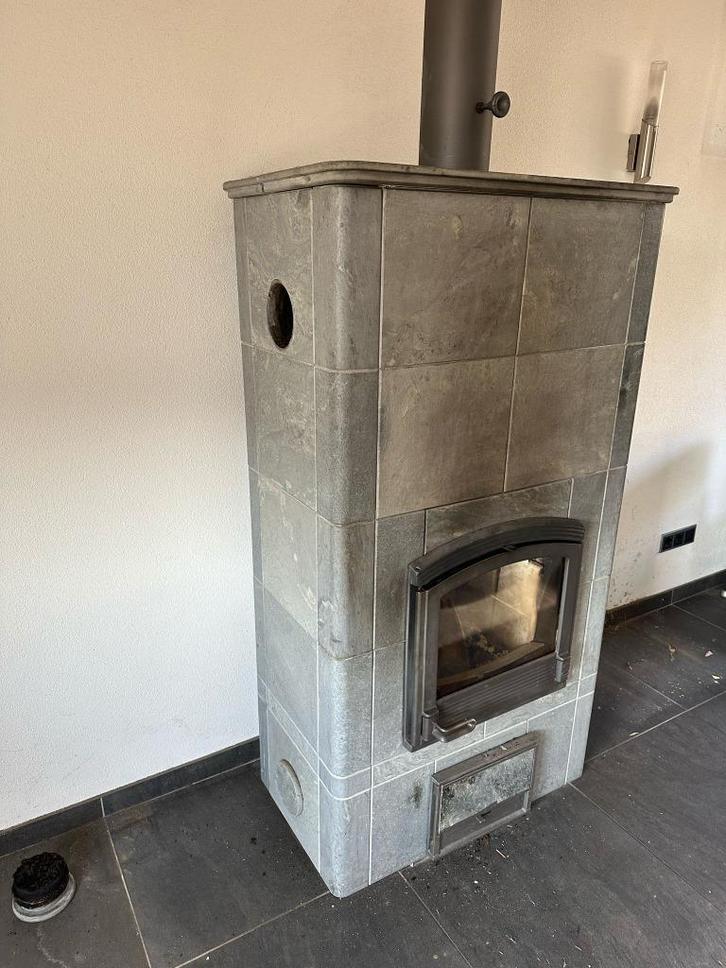 spekstenen hout  kachel gebruikt Tulikivi T1000T/6, Huis en Inrichting, Kachels, Gebruikt, Vrijstaand, Houtkachel, Hout, Ophalen