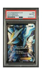 PSA 10 Kyurem EX B&W Next Destinies, Ophalen of Verzenden, Zo goed als nieuw, Losse kaart, Foil