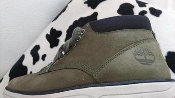 Timerland sneaker hoog, geschuurd leer groen EU43 UK6,5 US9 beschikbaar voor biedingen