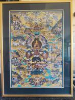 Aziatisch schilderij in lijst, Ophalen