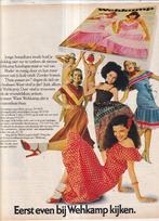 Retro reclame 1978 Wehkamp catalogus stippeljurk mode, Verzamelen, Retro, Overige typen, Ophalen of Verzenden