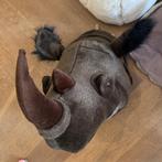 Neushoorn dierenkop Wild&Soft Bibib, Ophalen of Verzenden, Wanddecoratie