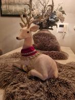 Mooi fluweel hert, Diversen, Kerst, Ophalen of Verzenden, Zo goed als nieuw