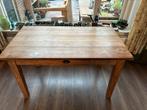 MOOIE HOUTEN EETTAFEL, Huis en Inrichting, Tafels | Eettafels, 100 tot 150 cm, Teakhout, Gebruikt, Rechthoekig