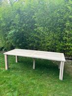 Taste by 4 Seasons Louvre tuintafel 240cm - Teak grey wash, Ophalen, Nieuw, Rechthoekig, Teakhout